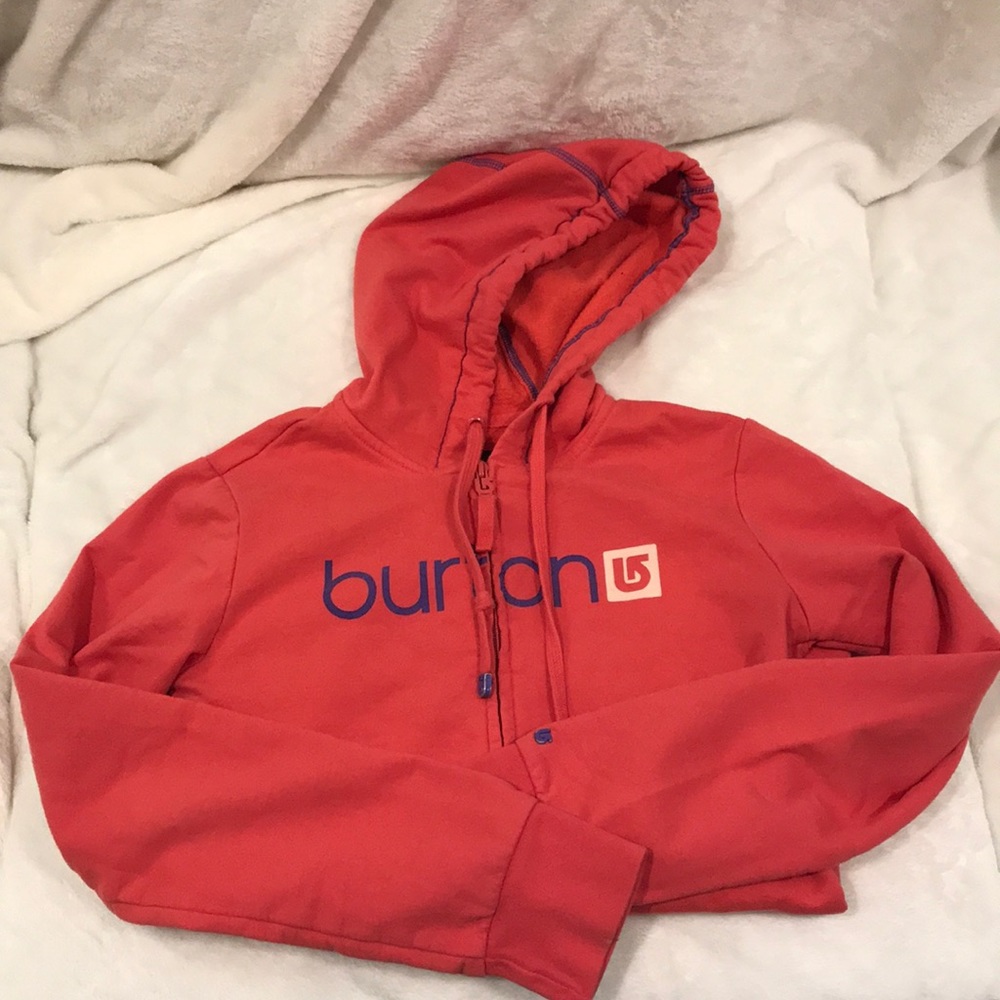 Women’s Burton Snowboards Zip Hoodie Pink S